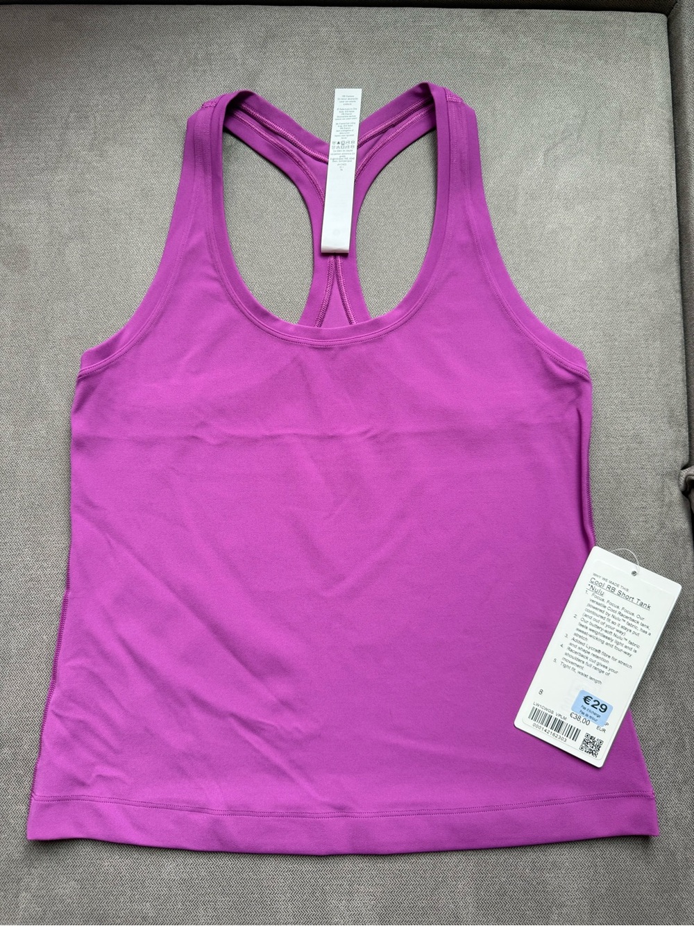 Lululemon Cool Racerback Short - Picture 2 of 4